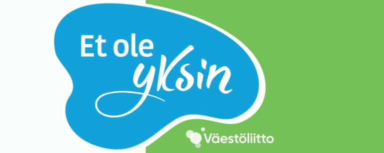 Et ole yksin-hankkeen logo